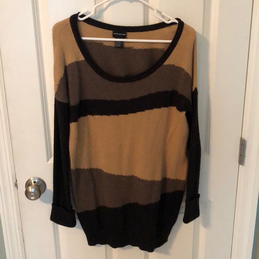Color block sweater